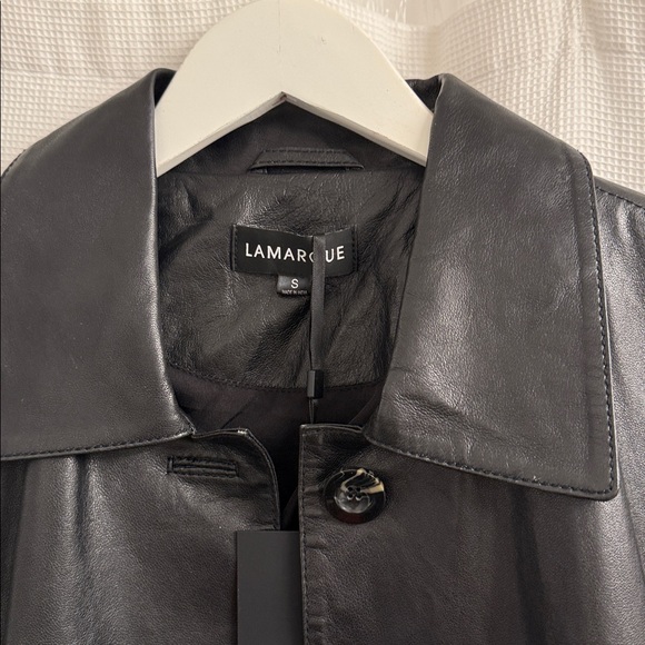 LAMARQUE Presley Leather Jacket size Small - Picture 6 of 7